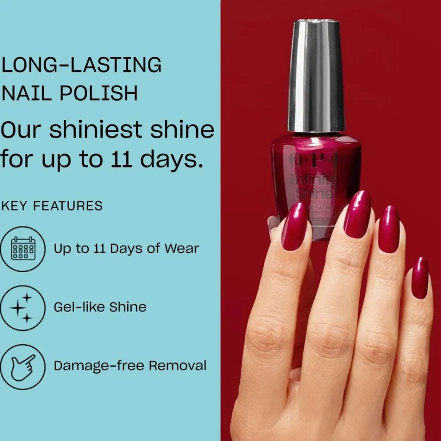 OPI Infinite Shine Long Lasting Nail Polish Raisin the Bar 15 ml