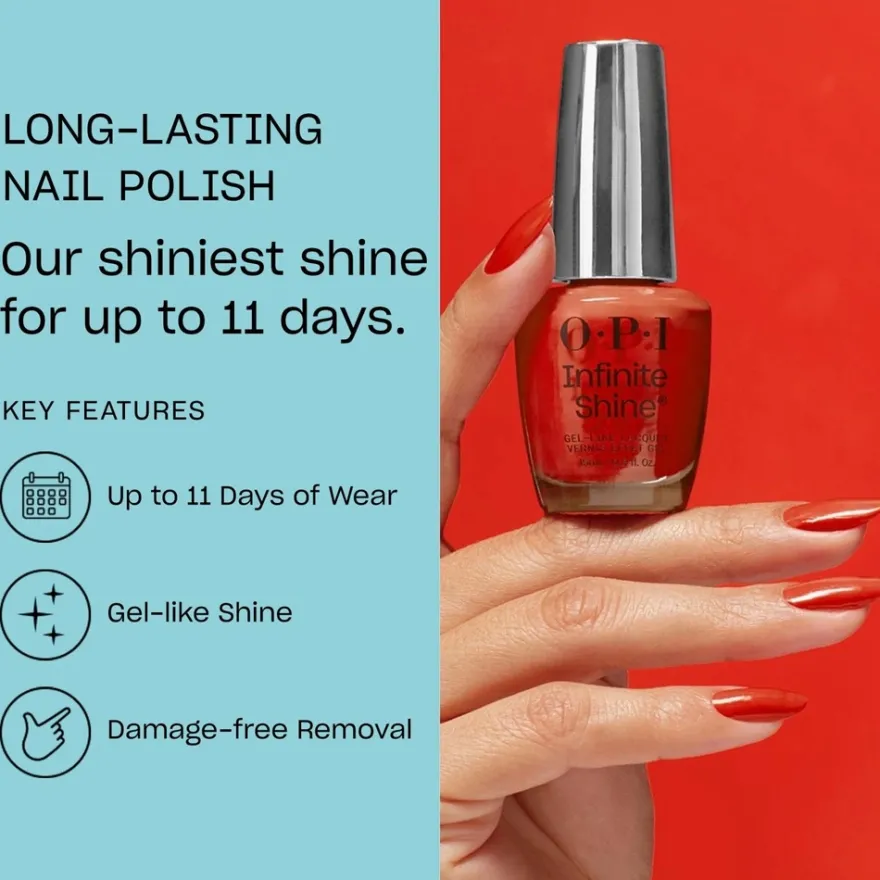 OPI Infinite Shine Long Lasting Nail Polish Raisin the Bar 15 ml