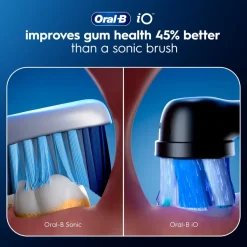 Oral-B iO6 Black Lava sähköhammasharja +matkakotelo + hammasharjateline + lisävaihtoharja