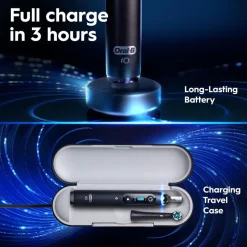 Oral-B iO9 Black Onyx sähköhammasharja + lisävaihtoharja