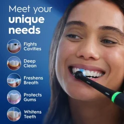 Oral-B iO5 Matt Black sähköhammasharja+matkakotelo+hammasharjateline