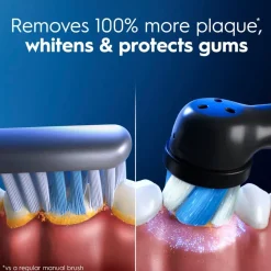 Oral-B iO5 Matt Black sähköhammasharja+matkakotelo+hammasharjateline