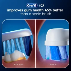 Oral-B iO9 White Alabaster sähköhammasharja + lataava matkakotelo + hammasharjateline + lisävaihtoharja