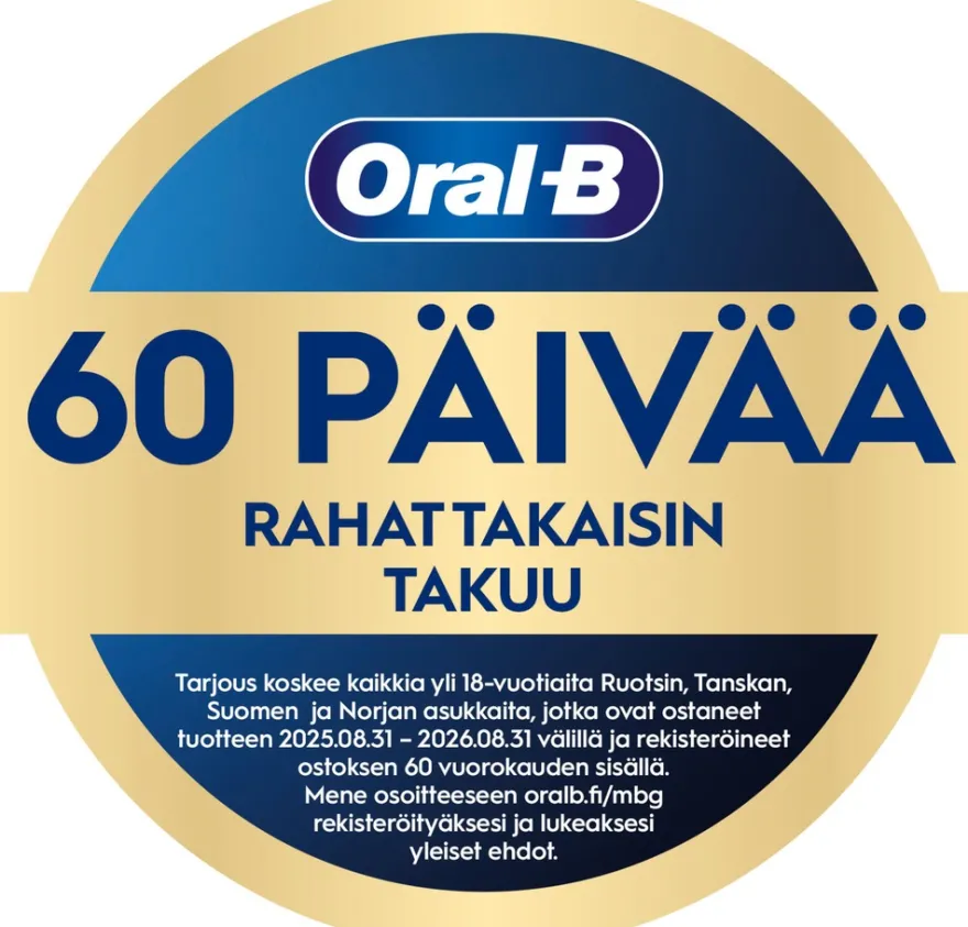 Oral-B iO6 White sähköhammasharja + matkakotelo + hammasharjateline + lisävaihtoharja