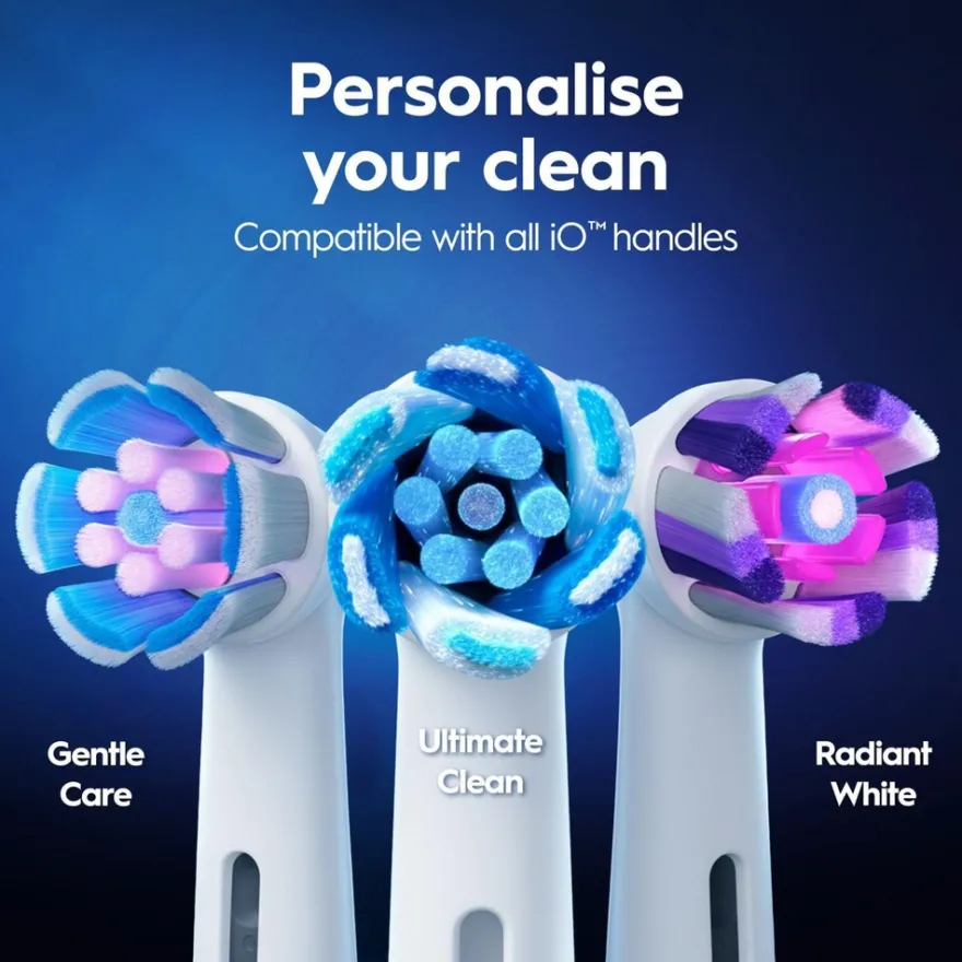 Oral-B iO6 White sähköhammasharja + matkakotelo + hammasharjateline + lisävaihtoharja