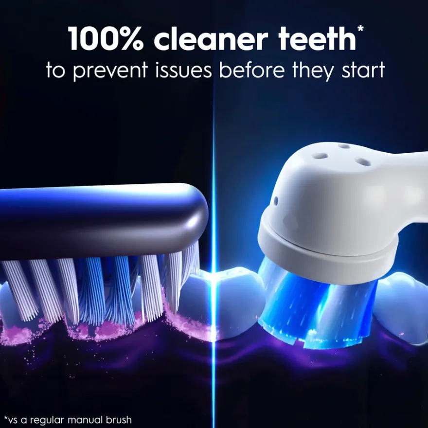 Oral-B iO6 White sähköhammasharja + matkakotelo + hammasharjateline + lisävaihtoharja