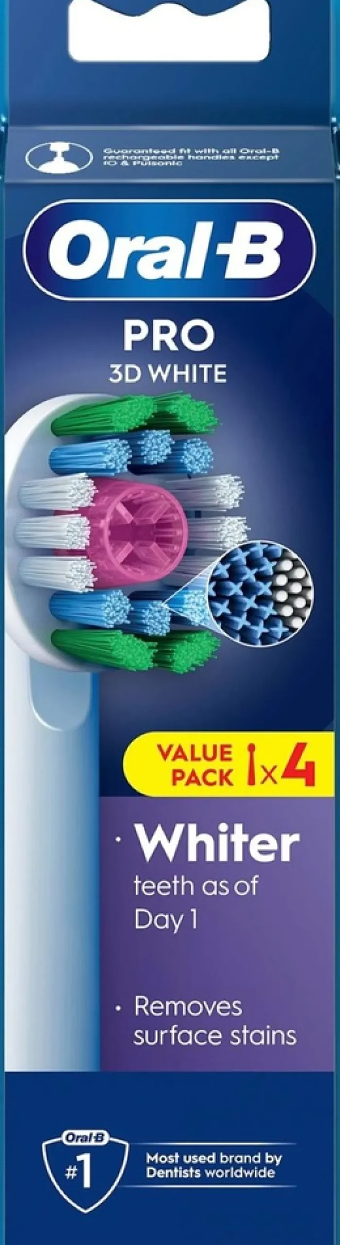 Oral-B PRO 3D White 4kpl vaihtoharja
