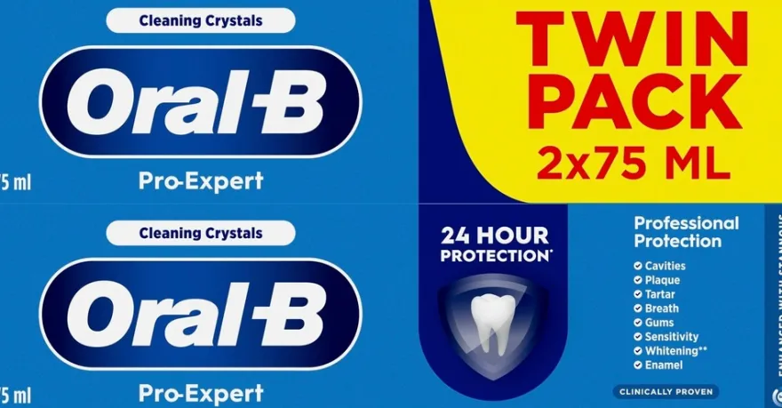 Oral-B Pro-Expert Professional Protection 2x75ml hammastahna