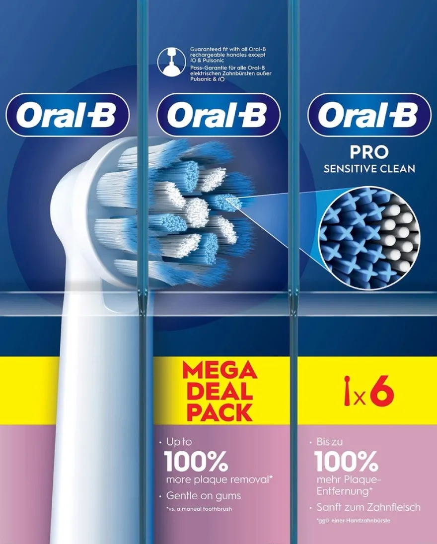 Oral-B PRO Sensitive Clean 2+2+2kpl vaihtoharja
