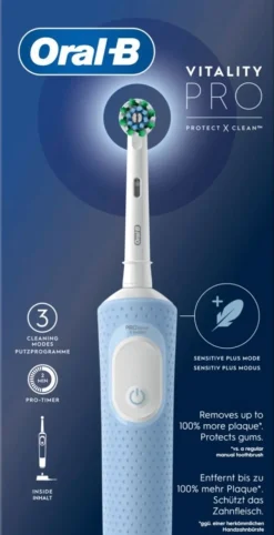 Oral-B Vitality PRO Vapor Blue sähköhammasharja