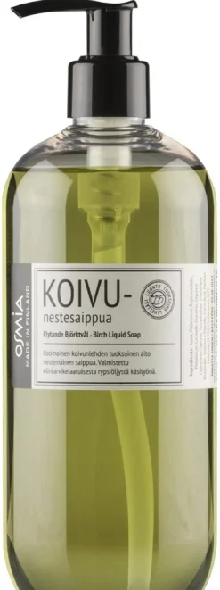 Osmia Nestesaippua Koivu 500ml
