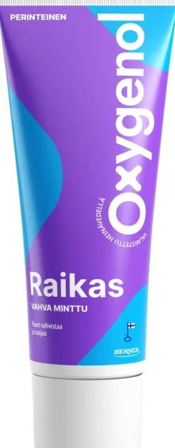 Oxygenol 75ml Raikas hammastahna