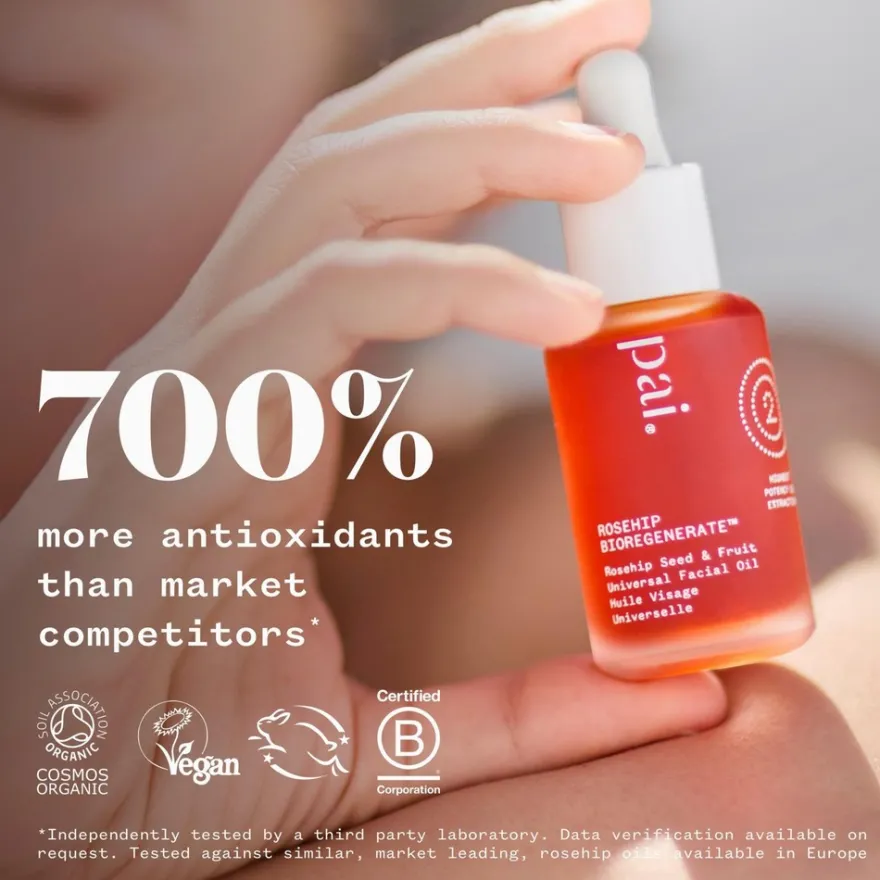 Pai Rosehip Bioregenerate Rejuvenating overnight face oil kasvoöljy 30ml