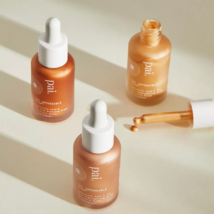 Pai The Impossible Glow highlighting drops - champagne korostus- ja aurinkopuuteripisarat 30ml