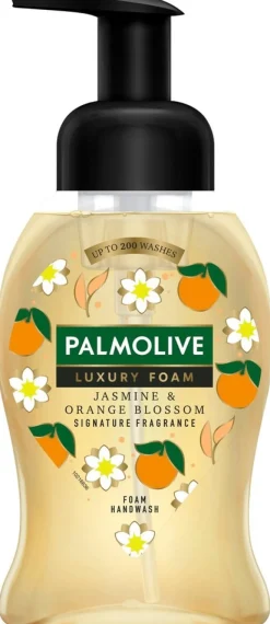 Palmolive Luxury Foam Jasmine & Orange Blossom vaahtonestesaippua 250ml