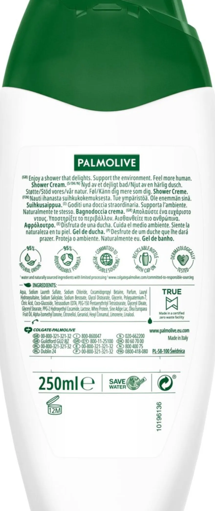 Palmolive Naturals Olive & Milk suihkusaippua 250 ml