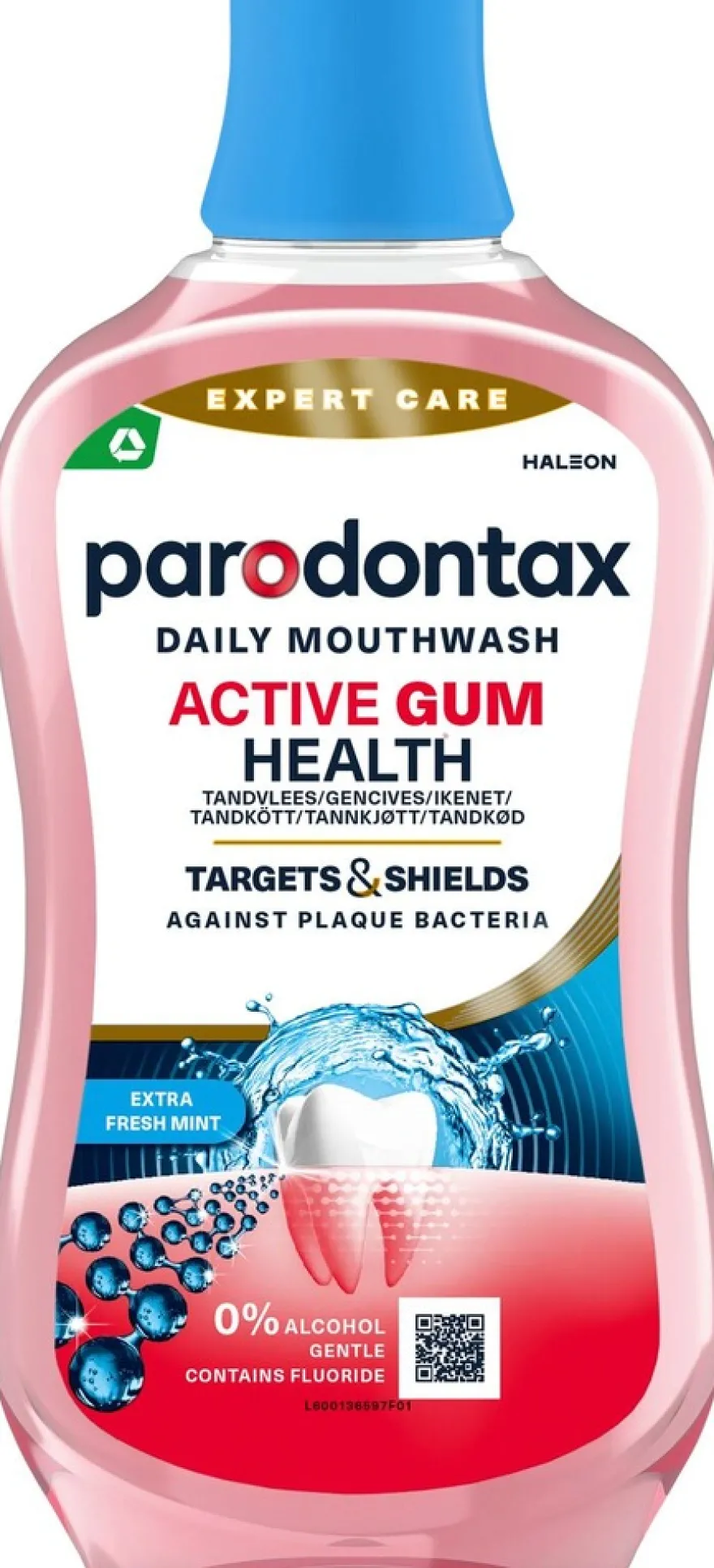 parodontax Extra Fresh suuvesi 500ml