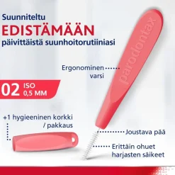 parodontax Hammasväliharja koko 2 0,5mm 6kpl
