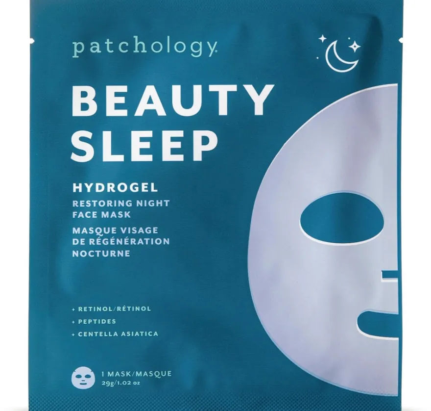 Patchology Beauty Sleep Restoring Night Hydrogel Mask -palauttava hydrogeelinaamio