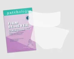 Patchology Firm Believer Neck & Décolleté Treatment -kaksiosainen kaulanaamio
