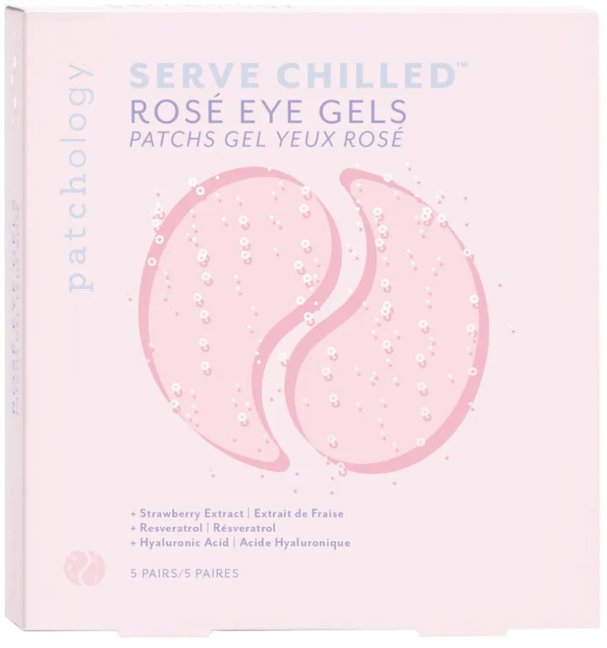 Patchology Serve Chilled Rose Eye Gels -silmänalusnaamiolaput 5 paria