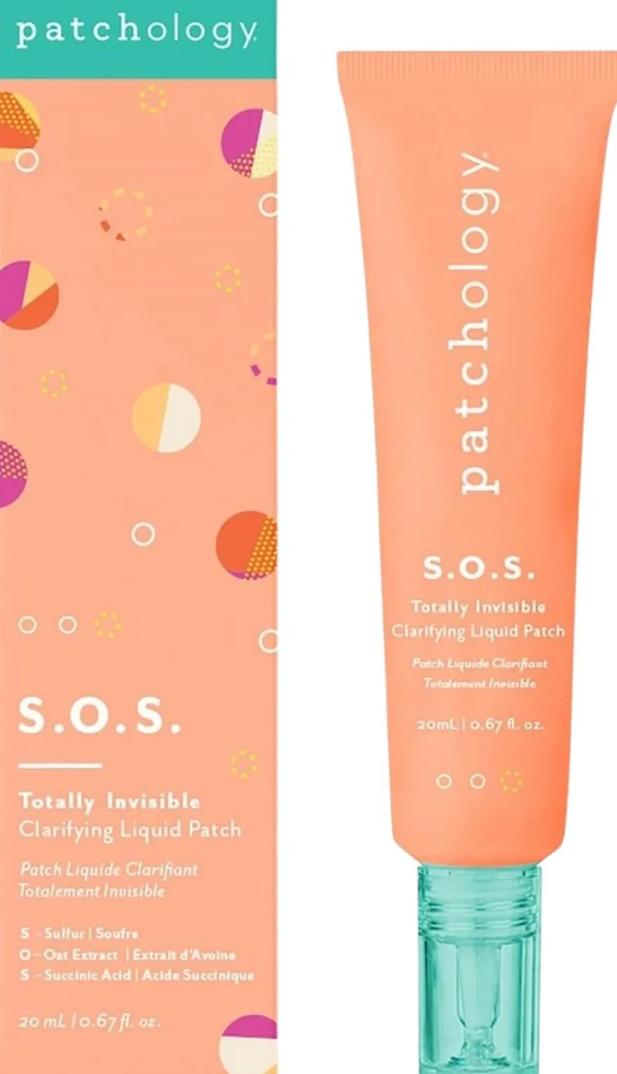 Patchology S.O.S. Totally-Invisible Clarifying Liquid Patch -ongelmaihon täsmähoito 20ml