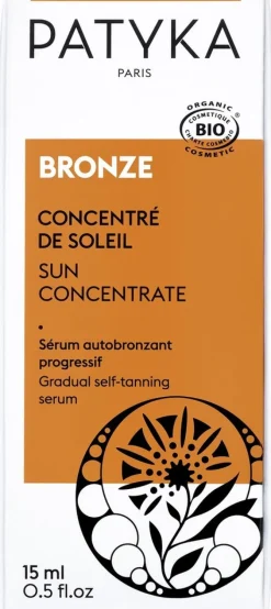 Patyka Sun Concentrate -itseruskettava seerumi 15ml