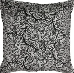Pentik Jäkälä Tyynynpäällinen Musta 45x45 cm