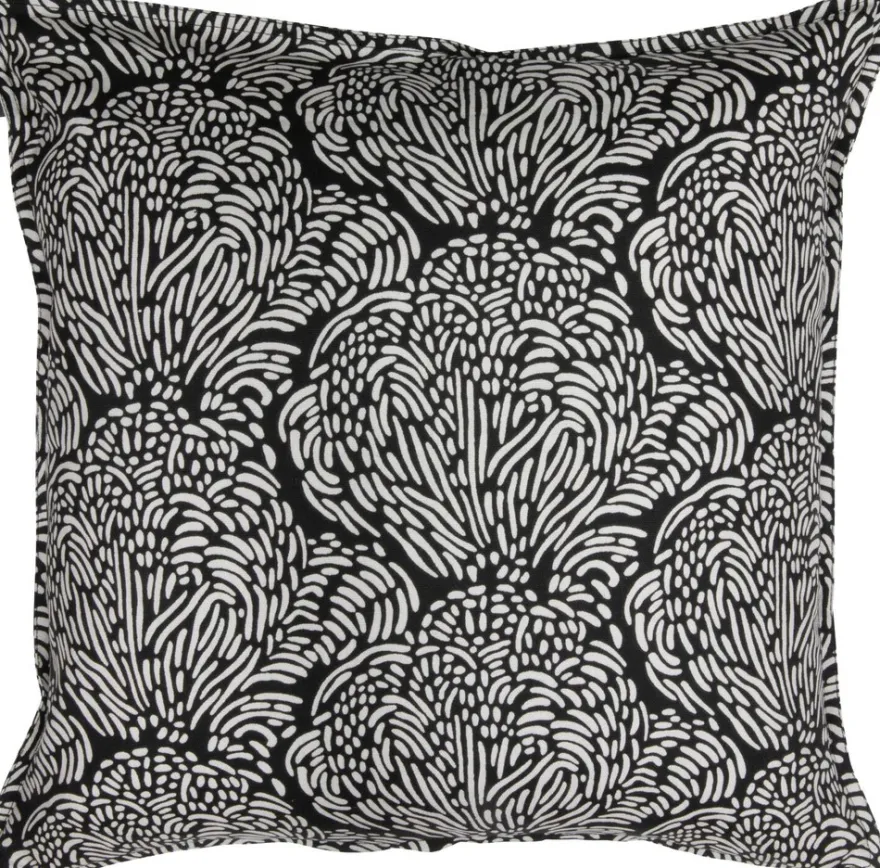 Pentik Jäkälä Tyynynpäällinen Musta 45x45 cm