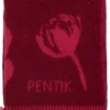 Pentik Lilia torkkupeitto 130x170 cm viininpunainen
