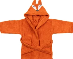 Pentik Metsänväki kettu kylpytakki koko 6 vuotias n. 120 cm oranssi