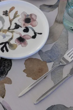Pentik Ruusumalva lautanen 20 cm vaaleanpunainen