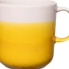 Pentik Tuntu muki 0,35 l, keltainen vaaleanpunainen