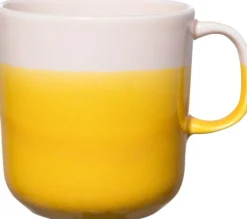 Pentik Tuntu muki 0,35 l, keltainen vaaleanpunainen