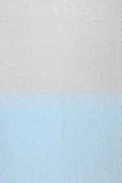 Pentik Tuntu pöytäliina puuvilla-pellava 145x250 cm turkoosi