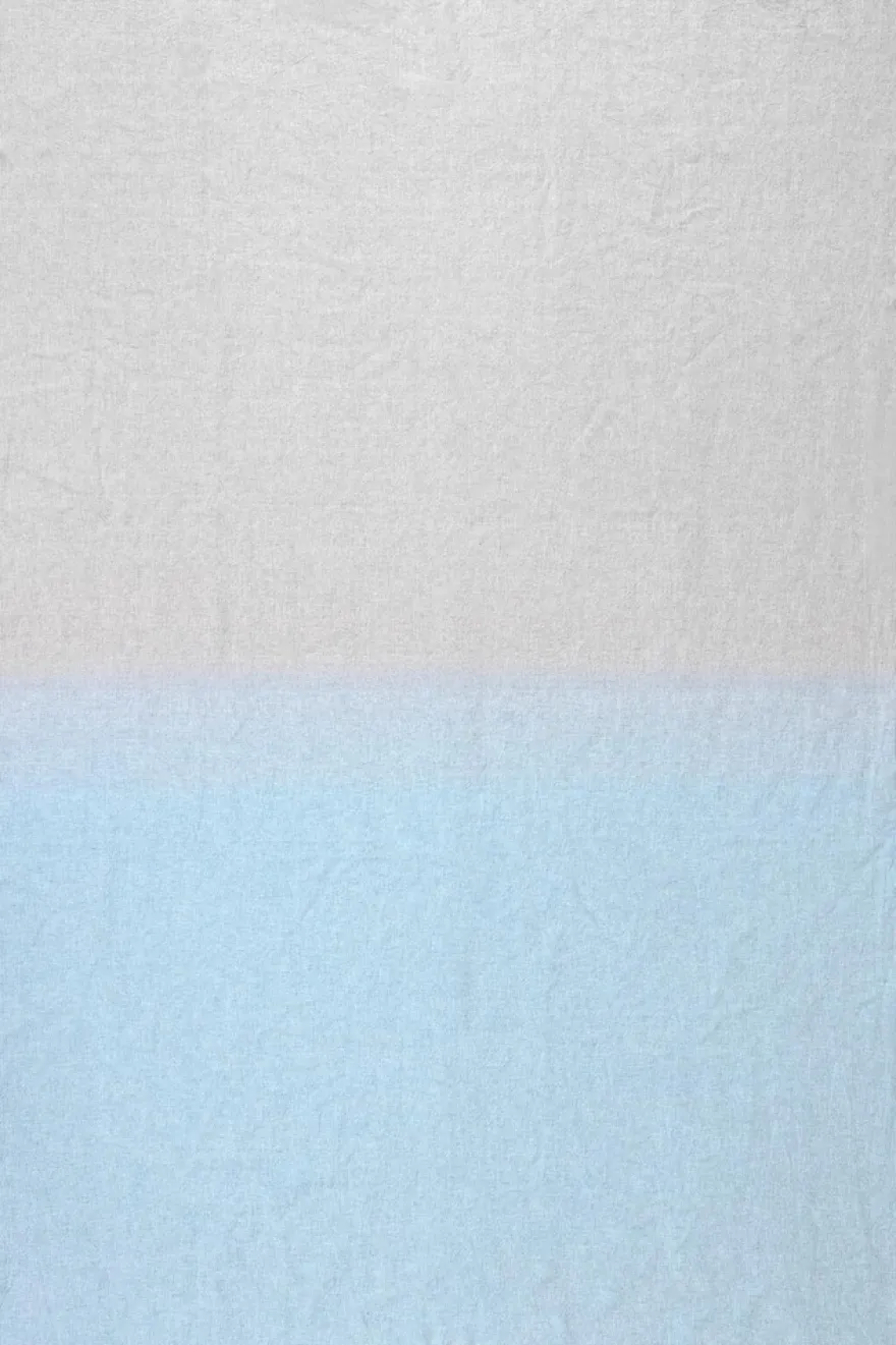 Pentik Tuntu pöytäliina puuvilla-pellava 145x250 cm turkoosi