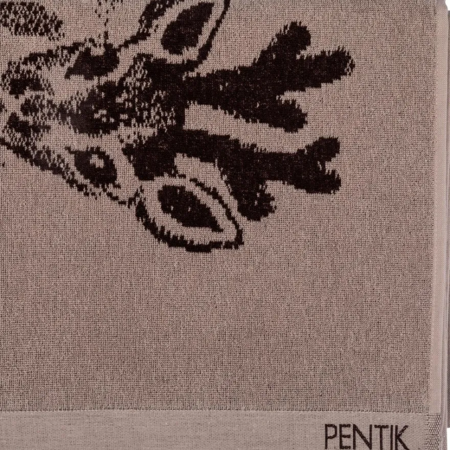 Pentik Vasa kylpypyyhe 70x140 cm vaaleanruskea