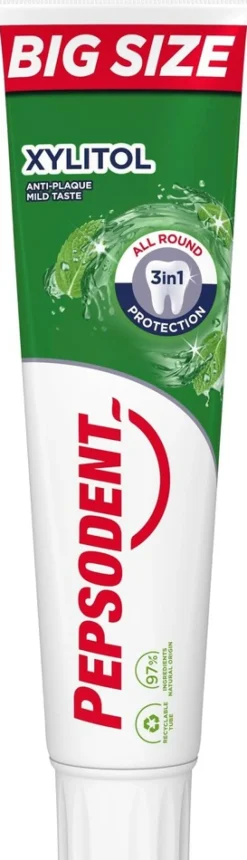 Pepsodent Xylitol Hammastahna Ksylitolia sisältävä fluorihammastahna 125 ml