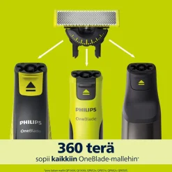 Philips Vaihtoterät OneBlade 360 3 kpl QP430/50