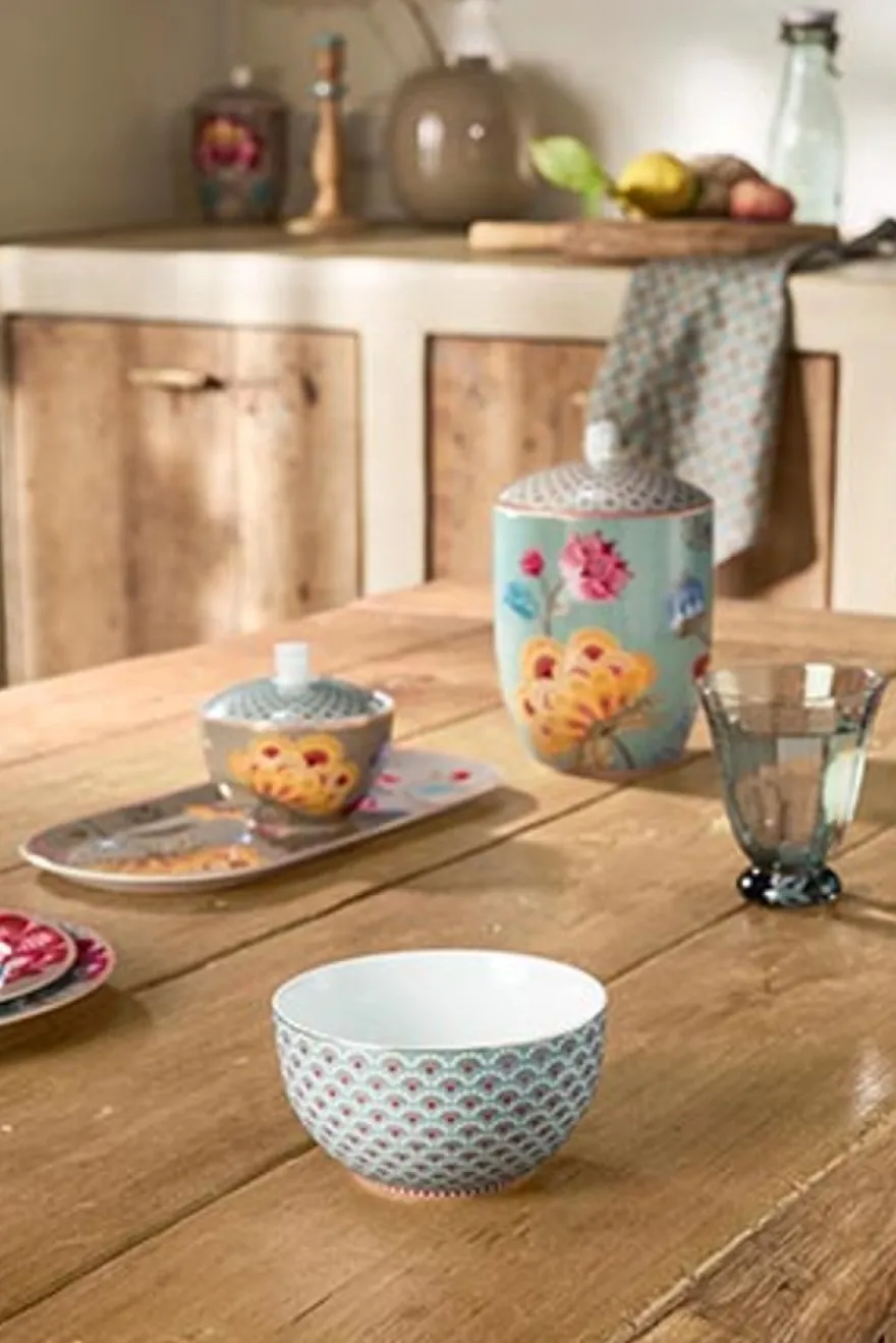 Pip Studio Blooming Tales kulho 12cm sininen