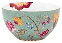 Pip Studio Blooming Tales kulho 15cm sininen