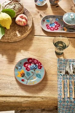 Pip Studio Blooming Taste lautanen 17cm sininen