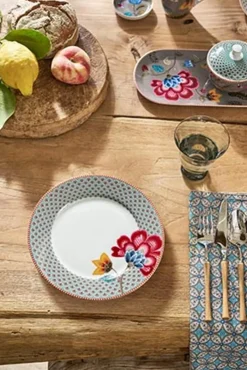 Pip Studio Blooming Taste lautanen 23cm sininen