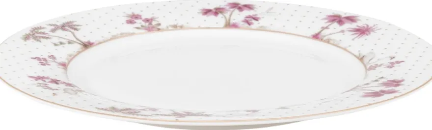 Pip Studio Jolie Dots lautanen 26,5cm pinkki