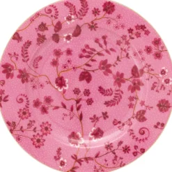 Pip Studio Jolie Flowers lautanen 17 cm pinkki