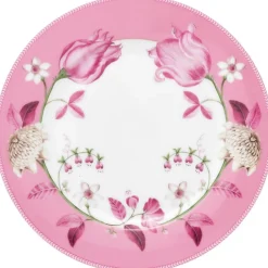 Pip Studio Jolie Tulip lautanen 23cm pinkki