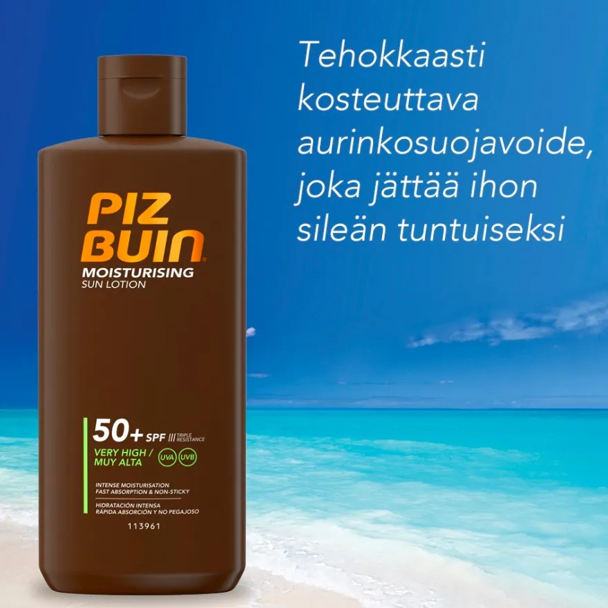 Piz Buin Moisturising Sun Lotion SPF50+ 200ml