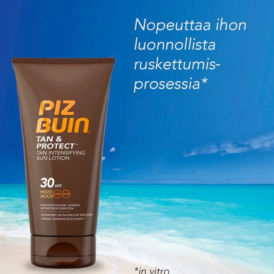 Piz Buin Tan & Protect Tan Intensifying Sun Lotion SPF 30, 150 ml