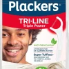 Plackers Tri-line hammaslankain 30kpl