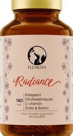 PLUSNUTRA Radiance Ravintolisä 140 kaps